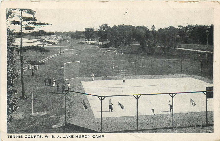WBA Camp - Old Postcard View (newer photo)